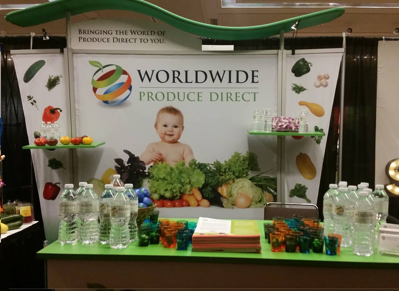 WW Produce Direct Trade Show Booth